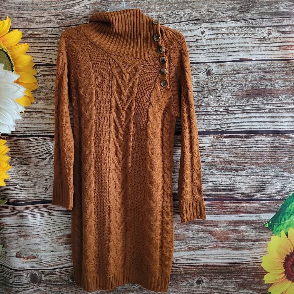 Sabrina Lauren long sleeve dress Women's medium NWT